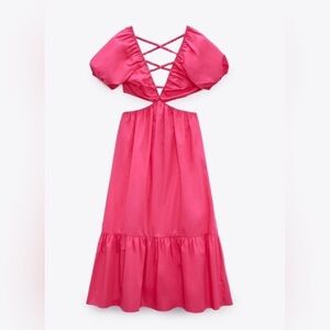 Zara Cutout Maxi Dress